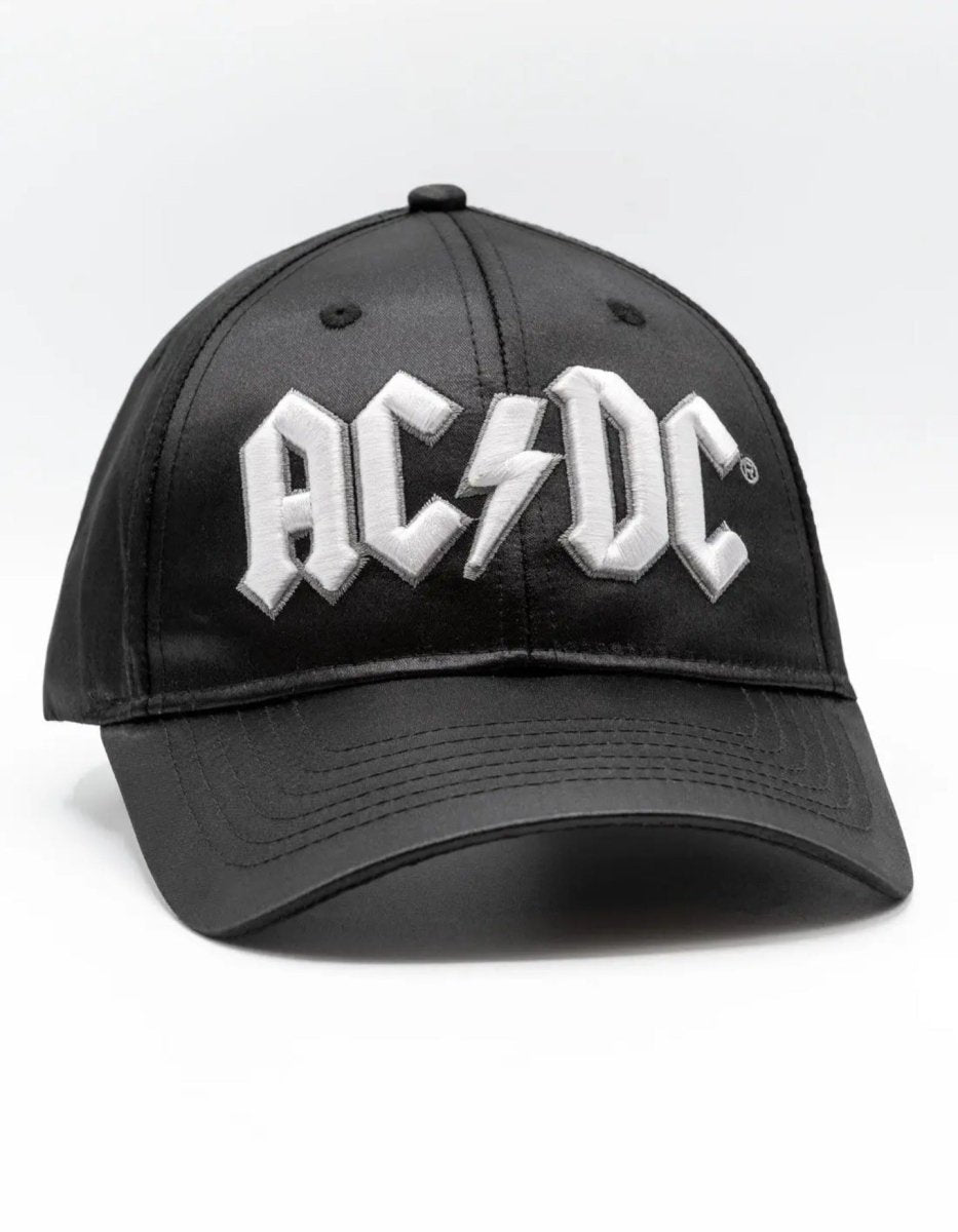 AC/DC Back In Black Cap – Cotton Division (Officieel Gelicenseerd) - Skone Store