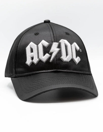 AC/DC Back In Black Cap – Cotton Division (Officieel Gelicenseerd) - Skone Store