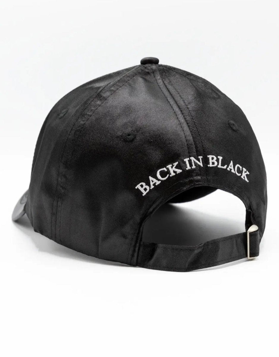 AC/DC Back In Black Cap – Cotton Division (Officieel Gelicenseerd) - Skone Store