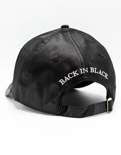 AC/DC Back In Black Cap – Cotton Division (Officieel Gelicenseerd) - Skone Store