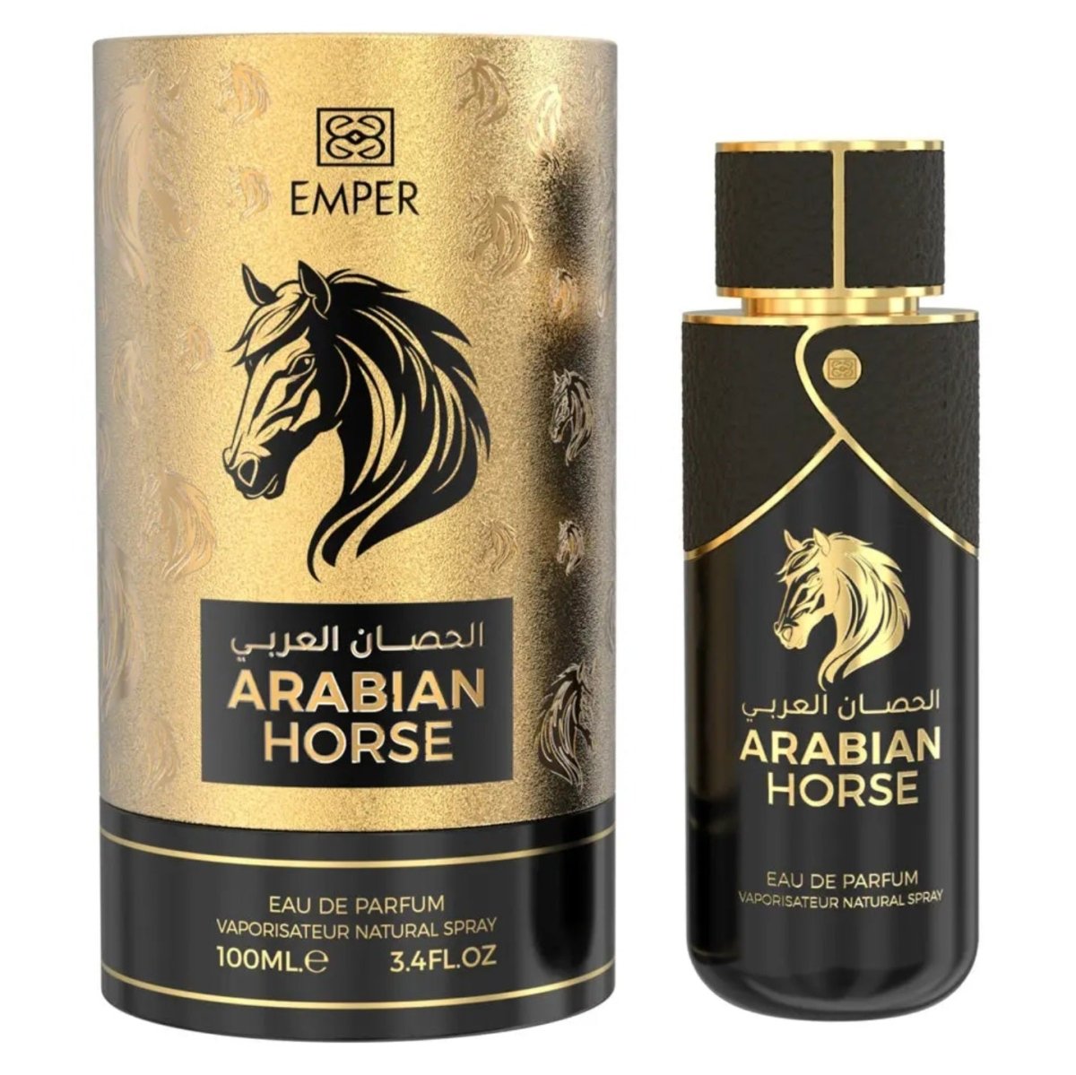 Arabian Horse Eau de Parfum 100 ml – Luxe Oosterse Unisex Geur met Saffraan & Oud - Skone Store