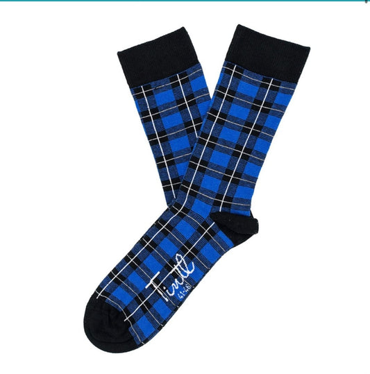 Tintl Socks – Blue Check sokken | maat 41-46 - Skone Store