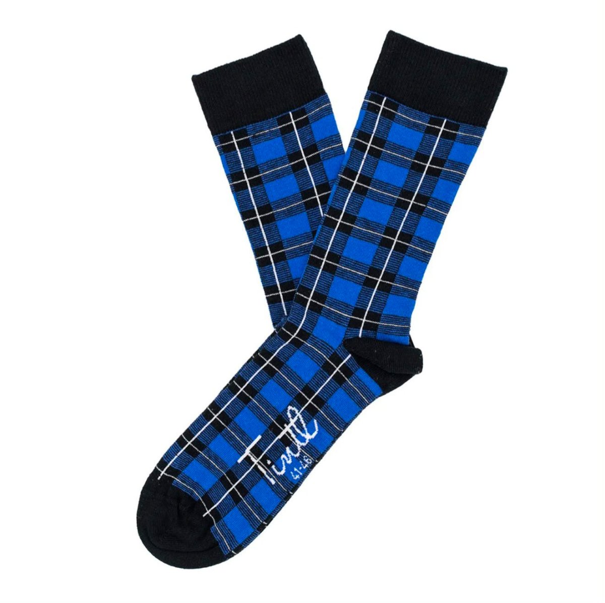 Tintl Socks – Blue Check sokken | maat 41-46 - Skone Store