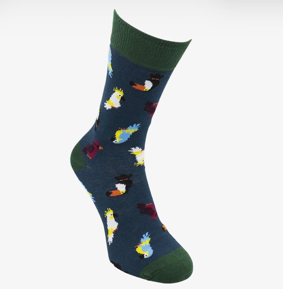 Tintl Socks dierenprint sokken groen – maat 36/40 - Skone Store