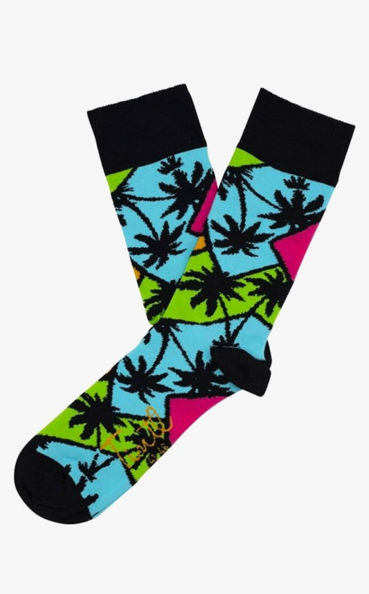 Tintl Socks – Neon Palm Trees sokken | maat 41-46 - Skone Store