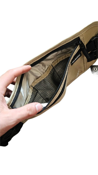 Van Beeken Antidiefstal Moneybelt – Waterdicht Heuptasje voor op Reis – Beige - SK Collections